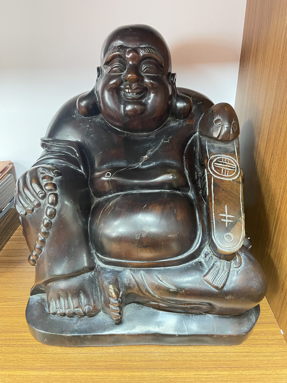 經典收藏分享-彌勒佛木雕